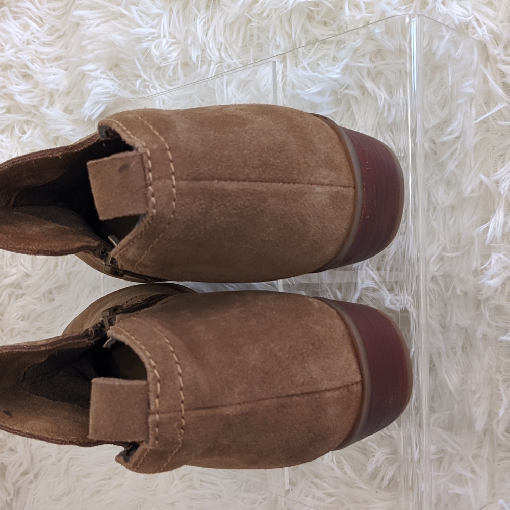 NWOB Diba Genuine Leather Sz 9 Ankle Boots - Picture 4 of 7